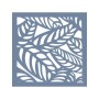 Evimde Hobi EHFL03 Yaprak Desen Stencil 45x45cm | Evimde Hobi