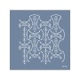 Evimde Hobi EHFY01 Fayans Desen Stencil 45x45cm | Evimde Hobi