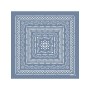 Evimde Hobi EHFY10 Fayans Desen Stencil 45x45cm | Evimde Hobi