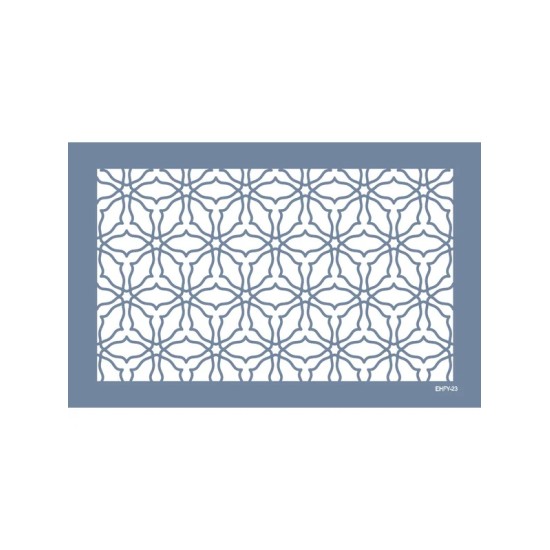 Evimde Hobi EHFY23 Fayans Desen Stencil 45x70cm | Evimde Hobi