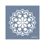Evimde Hobi EHFY37 Fayans Desen Stencil 60x60cm | Evimde Hobi