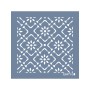 Evimde Hobi EHFY38 Fayans Desen Stencil 60x60cm | Evimde Hobi
