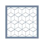 Evimde Hobi EHGE24 Geometrik Desen Stencil 45x45cm | Evimde Hobi