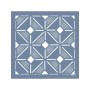 Evimde Hobi EHGE42 Geometrik Desen Stencil 45x45cm | Evimde Hobi