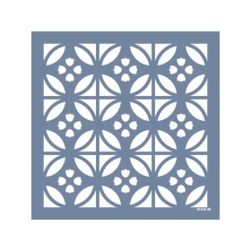 Evimde Hobi EHGE46 Geometrik Desen Stencil 45x45cm | Evimde Hobi
