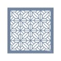 Evimde Hobi EHGE47 Geometrik Desen Stencil 45x45cm | Evimde Hobi