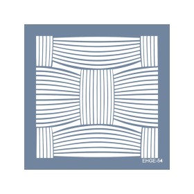 Evimde Hobi EHGE54 Örgü Desen Stencil 45x45cm | Evimde Hobi