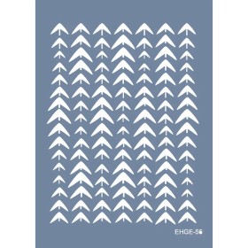Evimde Hobi EHGE56 Örgü Desen Stencil 25x35cm | Evimde Hobi