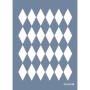 Evimde Hobi EHGE58 Baklava Desen Stencil 25x35cm | Evimde Hobi