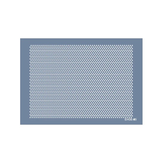 Evimde Hobi EHGE85 Geometrik Desen Stencil 21x30cm | Evimde Hobi
