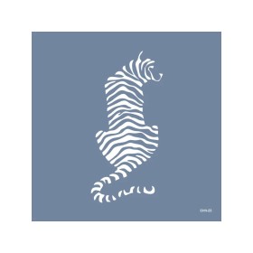 Evimde Hobi EHH23 Kaplan Desen Stencil 45x45cm | Evimde Hobi