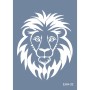 Evimde Hobi EHH32 Aslan Desen Stencil 21x30cm | Evimde Hobi