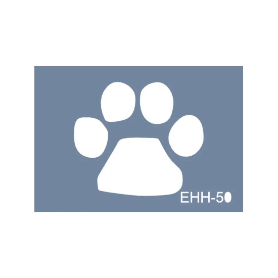 Evimde Hobi EHH50 Pati Desen Stencil 7x10cm | Evimde Hobi