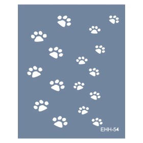 Evimde Hobi EHH54 Pati Desen Stencil 20x25cm | Evimde Hobi