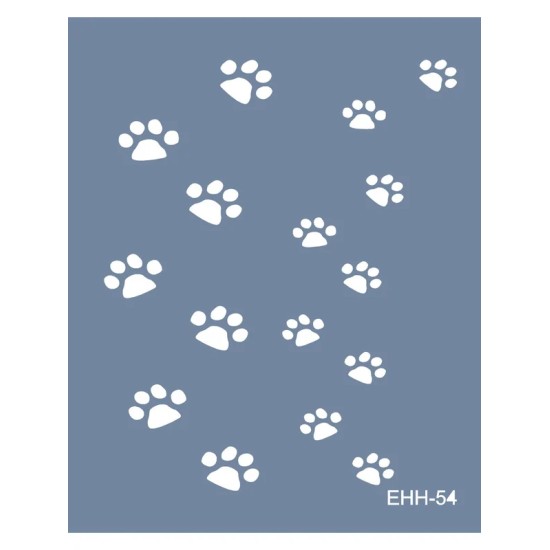 Evimde Hobi EHH54 Pati Desen Stencil 20x25cm | Evimde Hobi