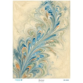 8423 Diamond Pirinç Dekopaj Kağıdı Plus Serisi 30x42cm