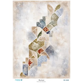 8428 Diamond Pirinç Dekopaj Kağıdı Plus Serisi 30x42cm