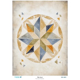 8431 Diamond Pirinç Dekopaj Kağıdı Plus Serisi 30x42cm