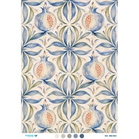 BB1055 Diamond Büyük Boy Pirinç Dekopaj Kağıdı 60x85cm