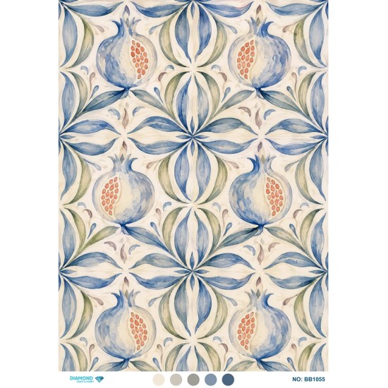 BB1055 Diamond Büyük Boy Pirinç Dekopaj Kağıdı 60x85cm