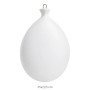 Yana Büyük Yarım Balon Ham Polyester Obje