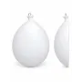Yana Küçük Yarım Balon Ham Polyester Obje