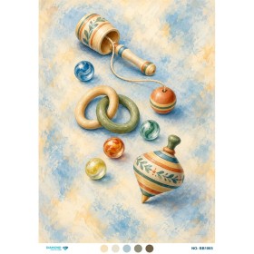 BB1065 Diamond Büyük Boy Pirinç Dekopaj Kağıdı 60x85cm