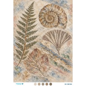BM1064 Diamond Büyük Boy Pirinç Dekopaj Kağıdı 42x60cm
