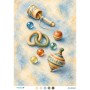 BM1065 Diamond Büyük Boy Pirinç Dekopaj Kağıdı 42x60cm