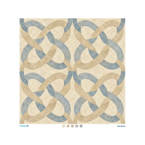 M7016 Diamond Büyük Boy Pirinç Dekopaj Kağıdı 90x90cm