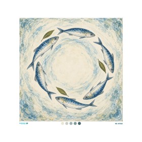 M7022 Diamond Büyük Boy Pirinç Dekopaj Kağıdı 90x90cm