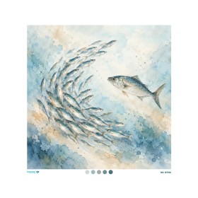 M7030 Diamond Büyük Boy Pirinç Dekopaj Kağıdı 90x90cm