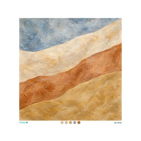 M7041 Diamond Büyük Boy Pirinç Dekopaj Kağıdı 90x90cm
