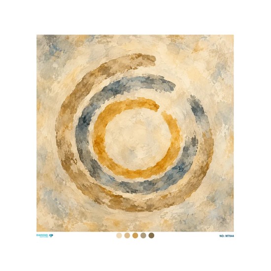 M7044 Diamond Büyük Boy Pirinç Dekopaj Kağıdı 90x90cm
