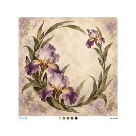 M7053 Diamond Büyük Boy Pirinç Dekopaj Kağıdı 90x90cm