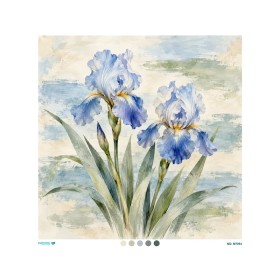 M7054 Diamond Büyük Boy Pirinç Dekopaj Kağıdı 90x90cm