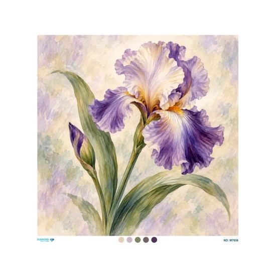 M7056 Diamond Büyük Boy Pirinç Dekopaj Kağıdı 90x90cm