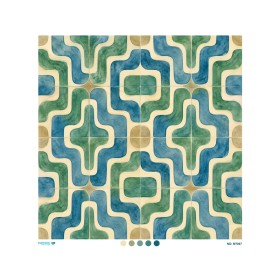 M7067 Diamond Büyük Boy Pirinç Dekopaj Kağıdı 90x90cm