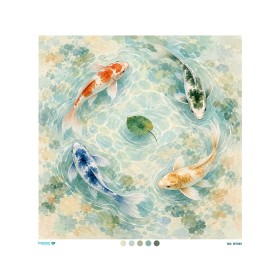 M7085 Diamond Büyük Boy Pirinç Dekopaj Kağıdı 90x90cm