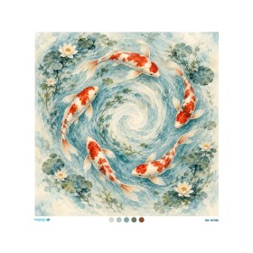 M7086 Diamond Büyük Boy Pirinç Dekopaj Kağıdı 90x90cm