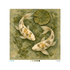 M7087 Diamond Büyük Boy Pirinç Dekopaj Kağıdı 90x90cm