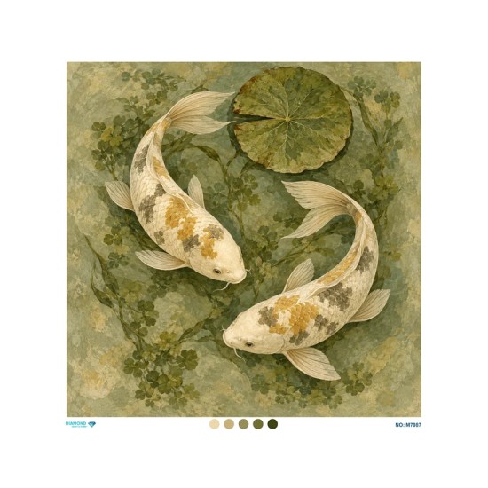 M7087 Diamond Büyük Boy Pirinç Dekopaj Kağıdı 90x90cm