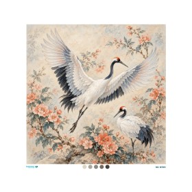 M7091 Diamond Büyük Boy Pirinç Dekopaj Kağıdı 90x90cm