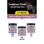 3x250ML Sculpture Dekoratif Rölyef Pasta - Deniz ve Gökyüzü 3'lü Başlangıç Seti