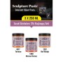 3x250ML Sculpture Dekoratif Rölyef Pasta - Sıcak Günbatımı 3'lü Başlangıç Seti