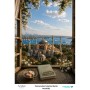 0002 Pencereden İstanbul Serisi Artplate Pirinç Dekopaj Kağıdı 30x42cm