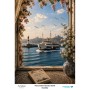 0012 Pencereden İstanbul Serisi Artplate Pirinç Dekopaj Kağıdı 30x42cm