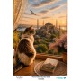 0015 Pencereden İstanbul Serisi Artplate Pirinç Dekopaj Kağıdı 30x42cm