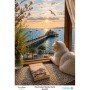 0017 Pencereden İstanbul Serisi Artplate Pirinç Dekopaj Kağıdı 30x42cm