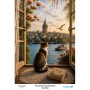 0018 Pencereden İstanbul Serisi Artplate Pirinç Dekopaj Kağıdı 30x42cm